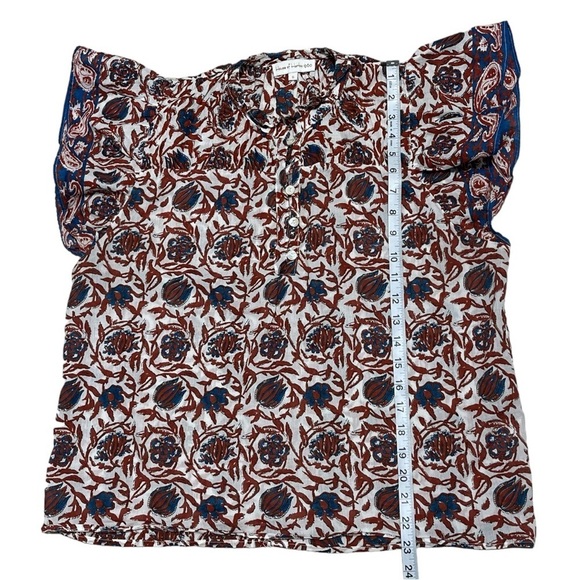 House of Harlow 1960 Marble Rust Top Size S - Picture 8 of 8